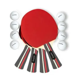 12-Piece Set: Table Tennis Rackets and Balls