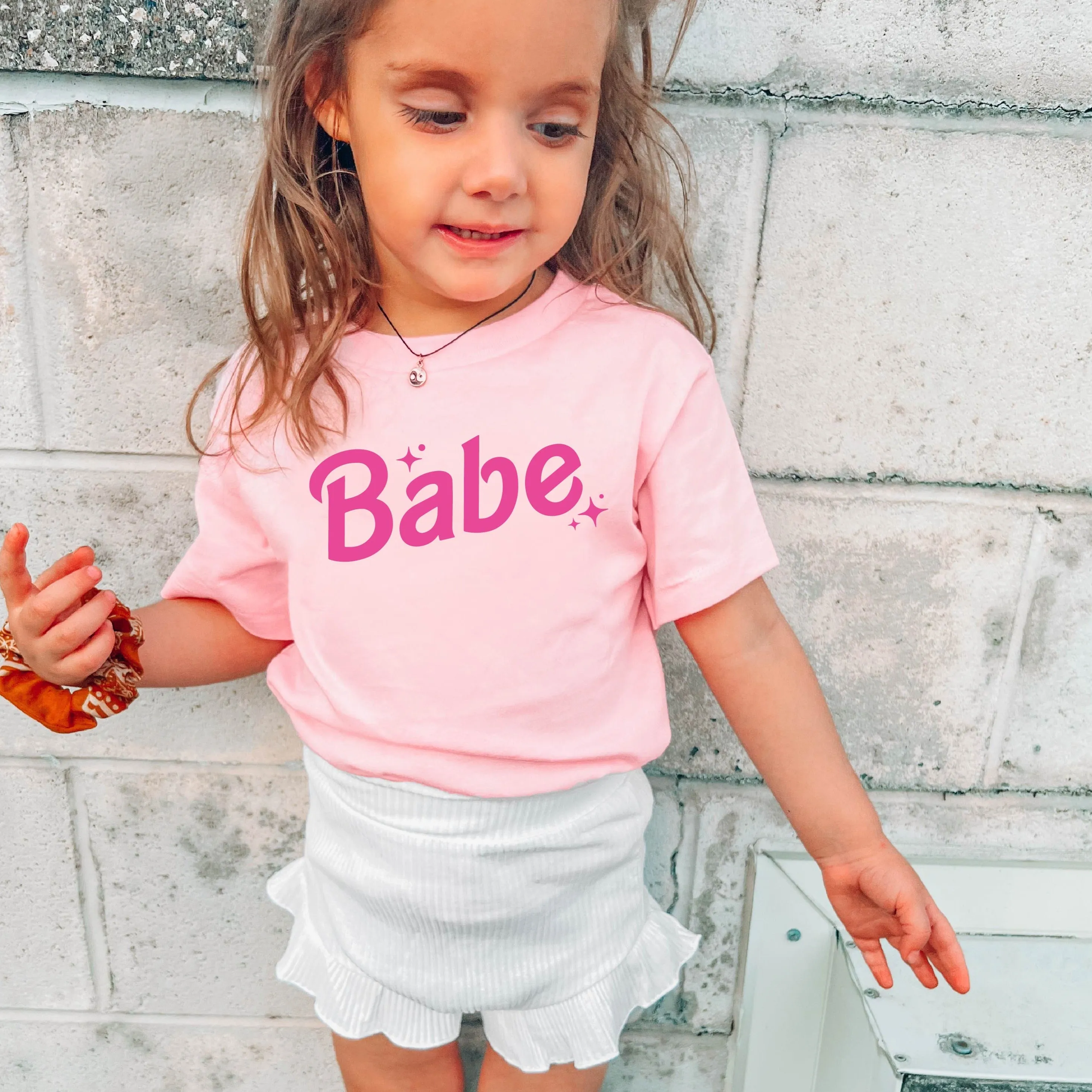 Babe (Barbie Party) - Short Sleeve Child Shirt