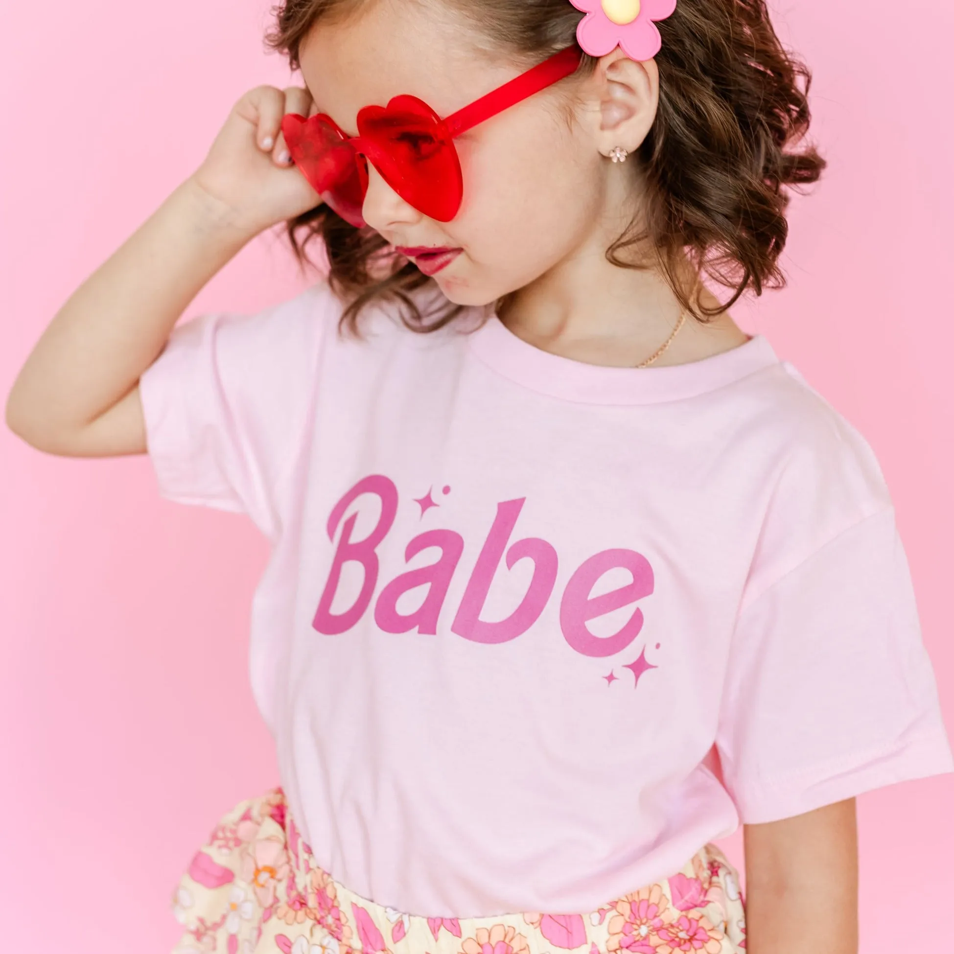 Babe (Barbie Party) - Short Sleeve Child Shirt