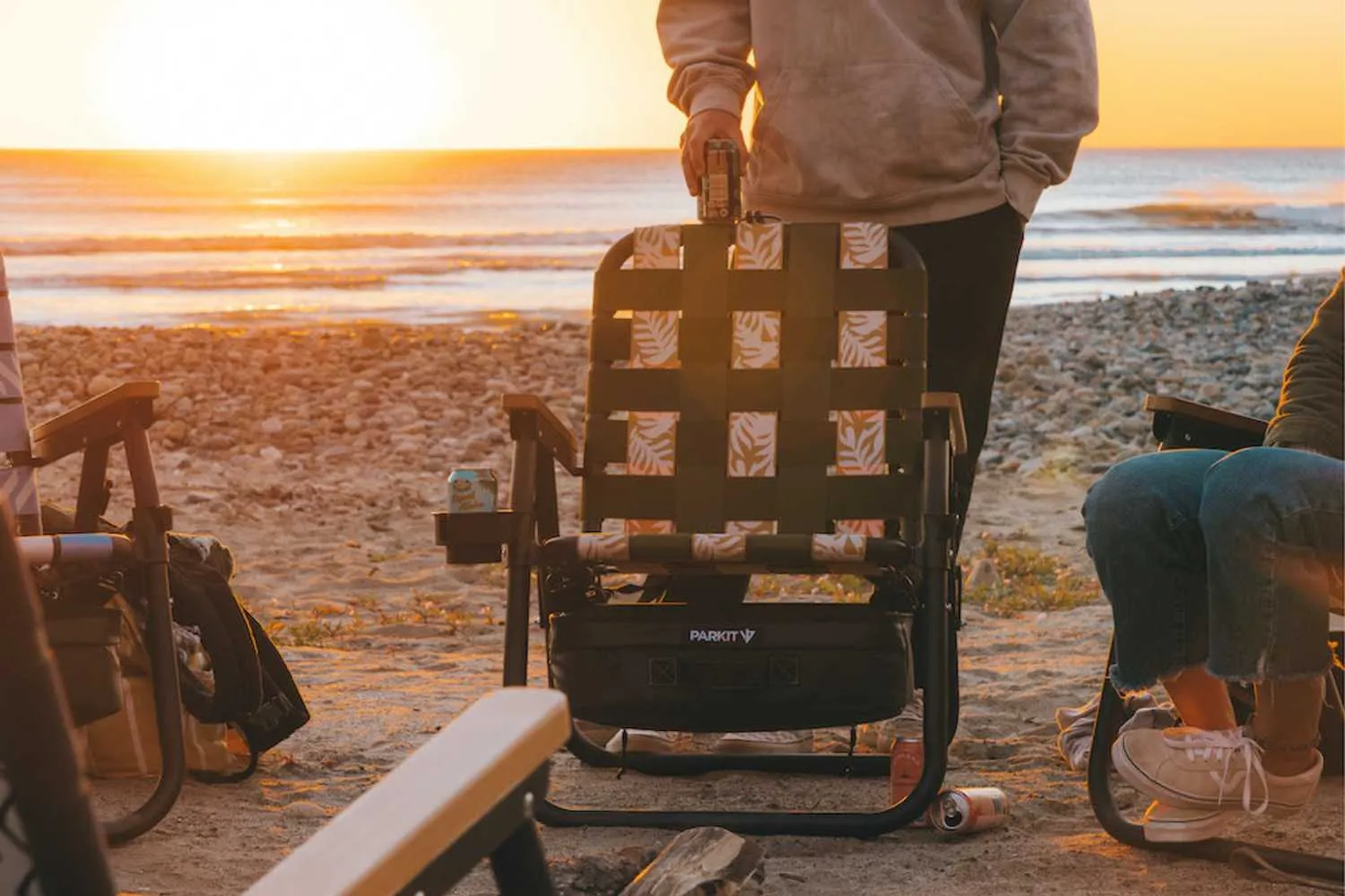 Backpack Chair with Cooler | Voyager by PARKIT