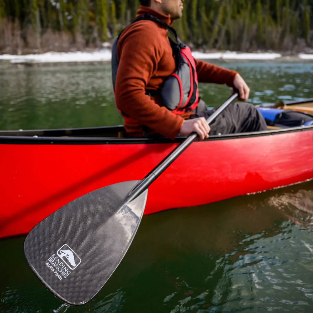 Bending Branches Black Pearl ST Carbon Straight Shaft Canoe Paddle