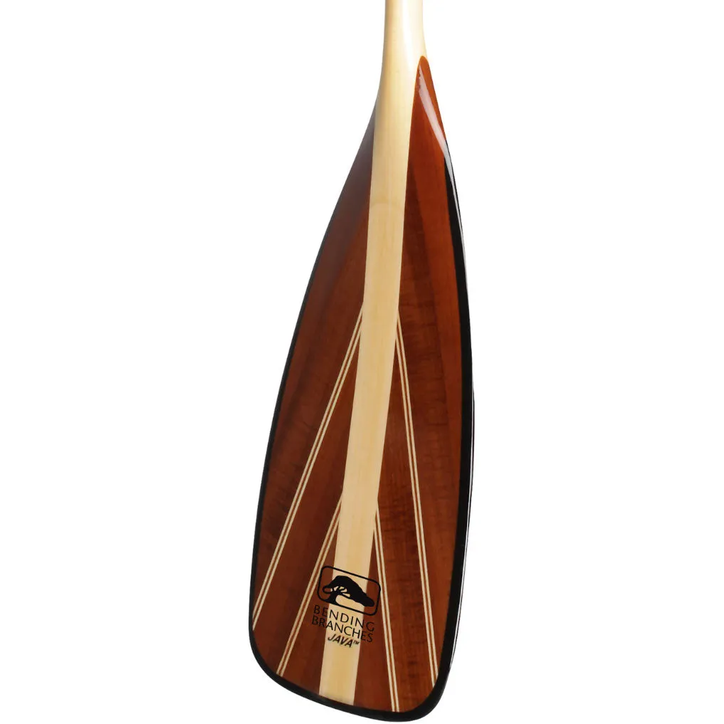 Bending Branches Java 11 Wood Canoe 1-Piece Paddle