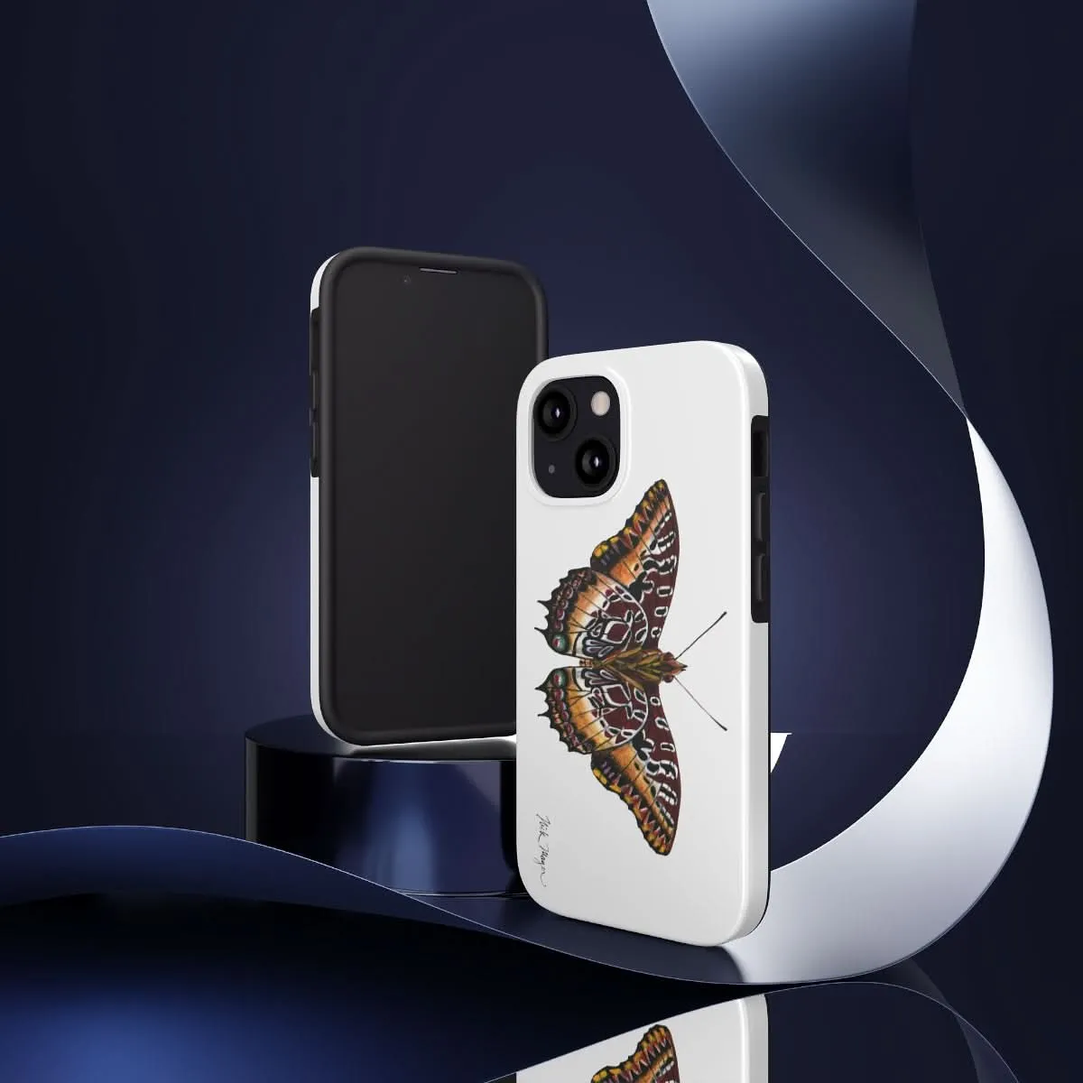 Black Bordered Charaxes Phone Case (iPhone)