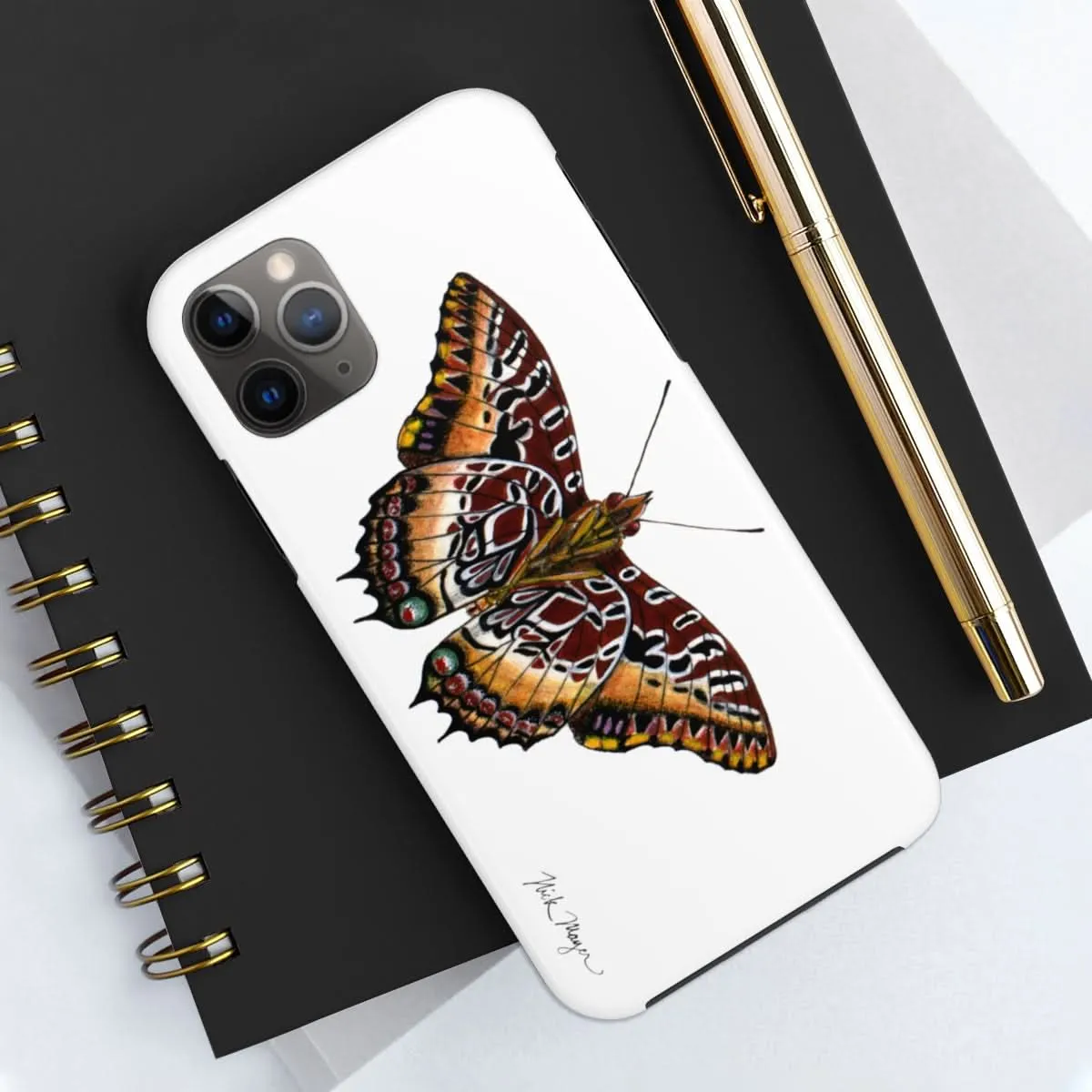 Black Bordered Charaxes Phone Case (iPhone)