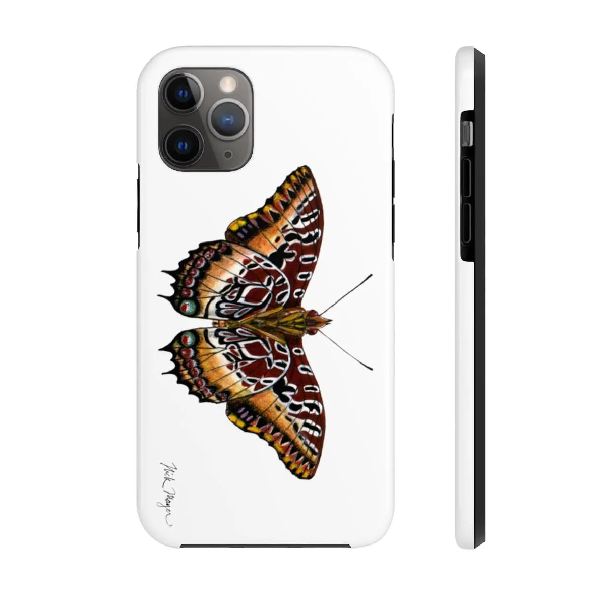 Black Bordered Charaxes Phone Case (iPhone)