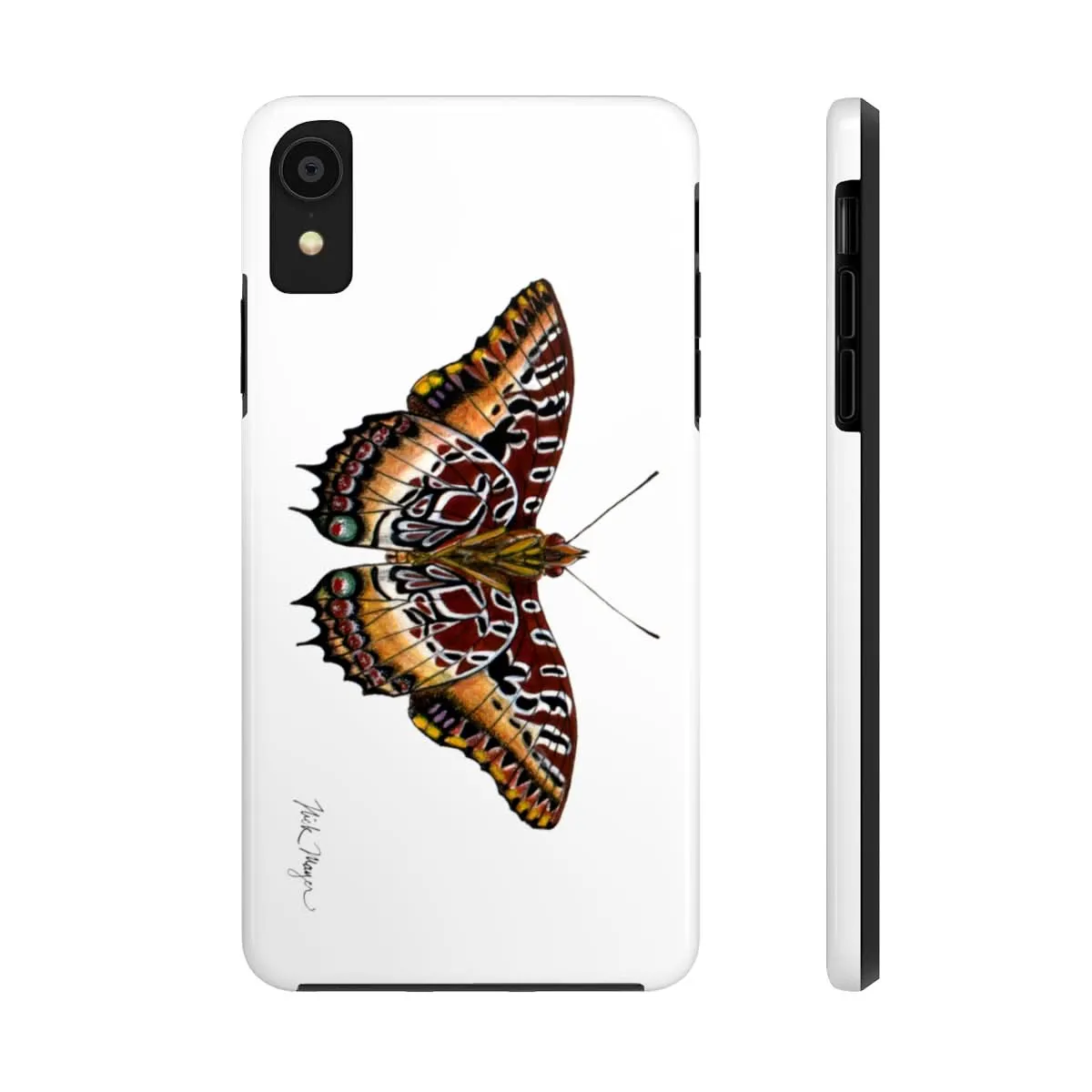 Black Bordered Charaxes Phone Case (iPhone)