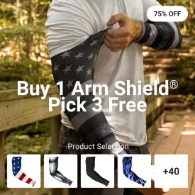 BUY 1 SINGLE ARM SHIELD - PICK 3 FREE   Free Decal