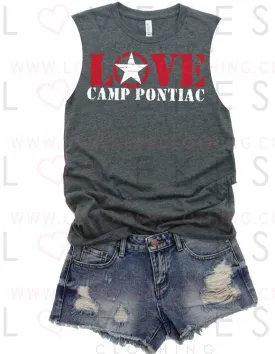 Camp Army Love Muscle Tee by LoveKess Clothing