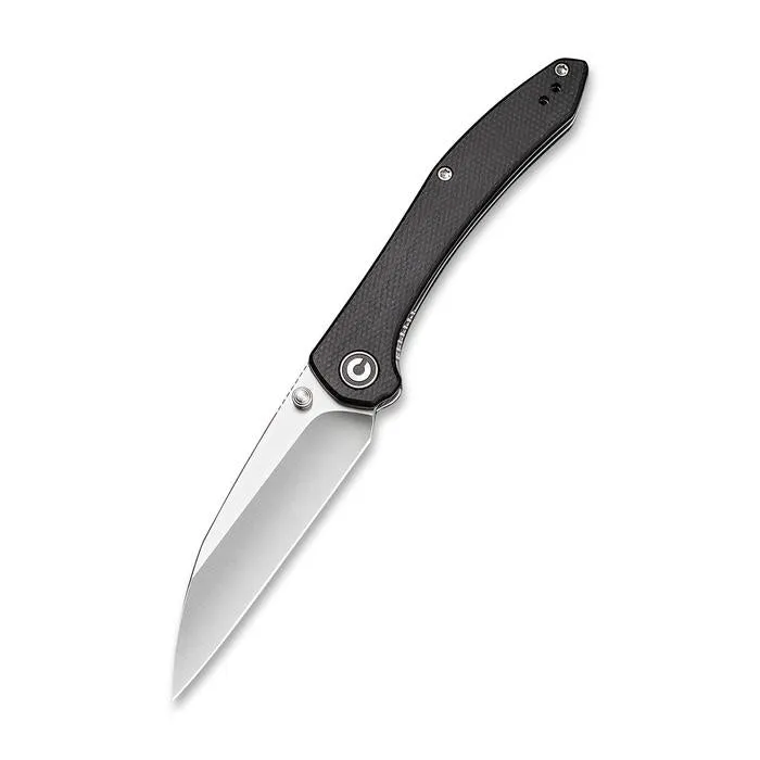 Civivi Hadros Thumb Stud Knife - Black Micarta Handle (3.35" Satin Finished 10Cr15CoMoV) C 20004-1