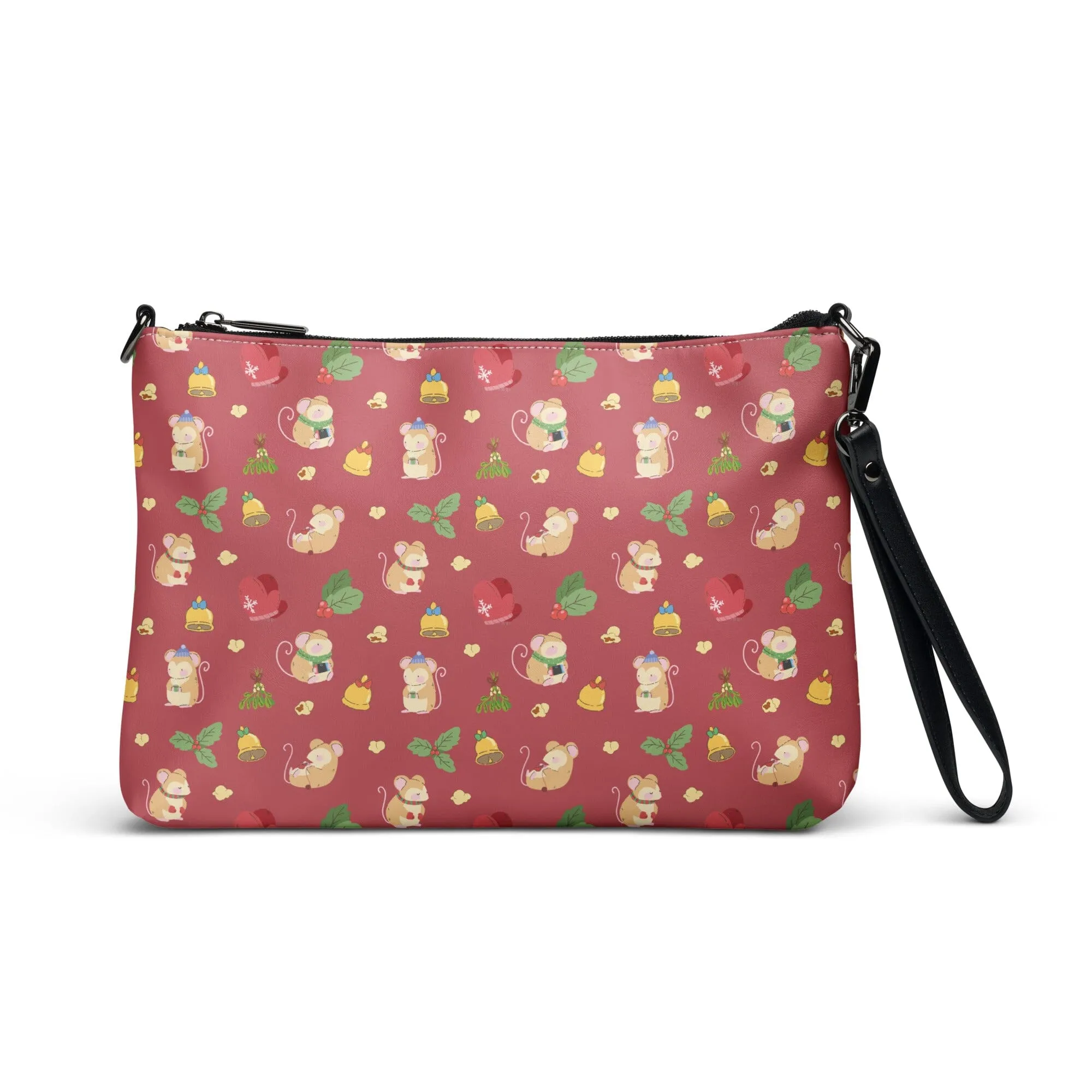 Cozy Christmas Mouse | Crossbody bag | Cozy Christmas