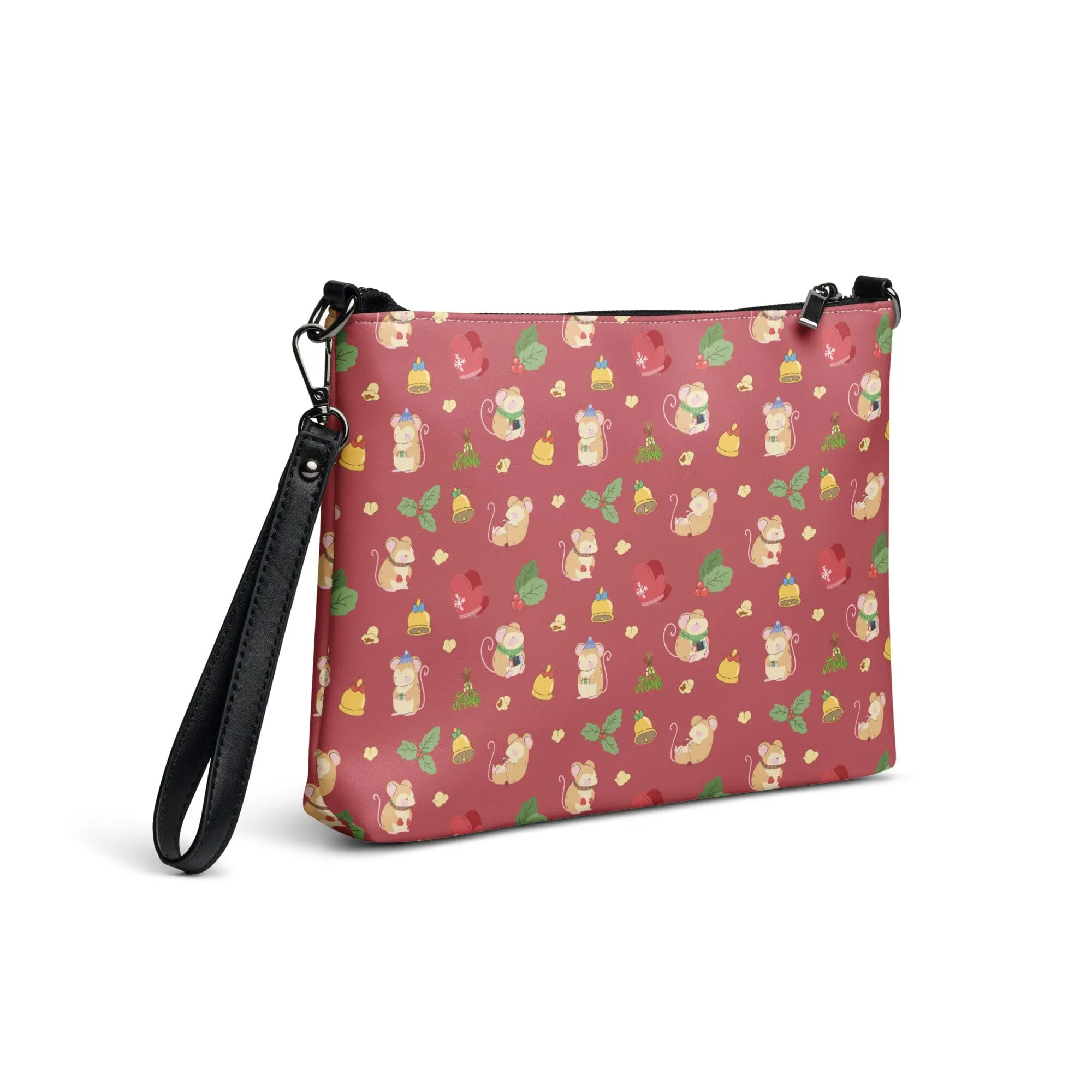 Cozy Christmas Mouse | Crossbody bag | Cozy Christmas