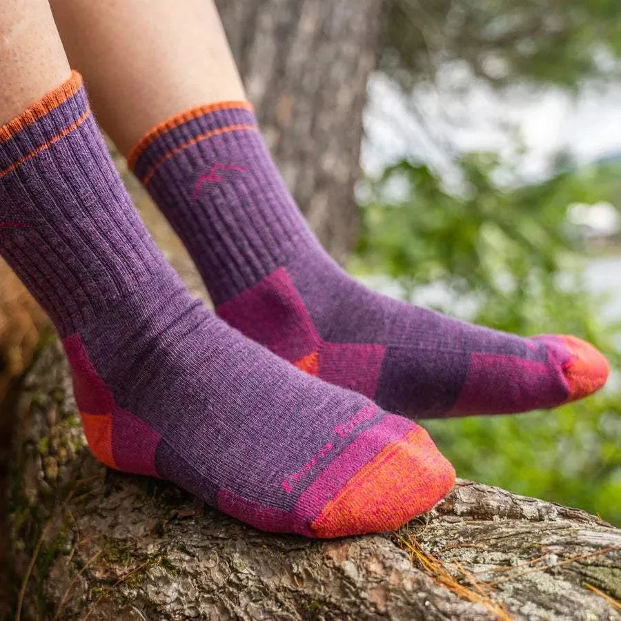 Darn Tough Women's Hiker Micro Crew Midweight Hiking Socks