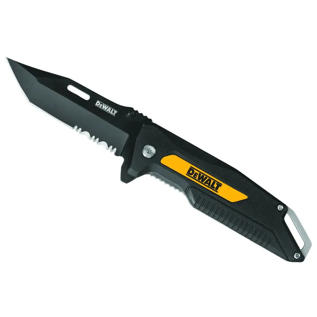 DeWalt Tanto Tip Pocket Folding Knife with Ball-Bearing Assist