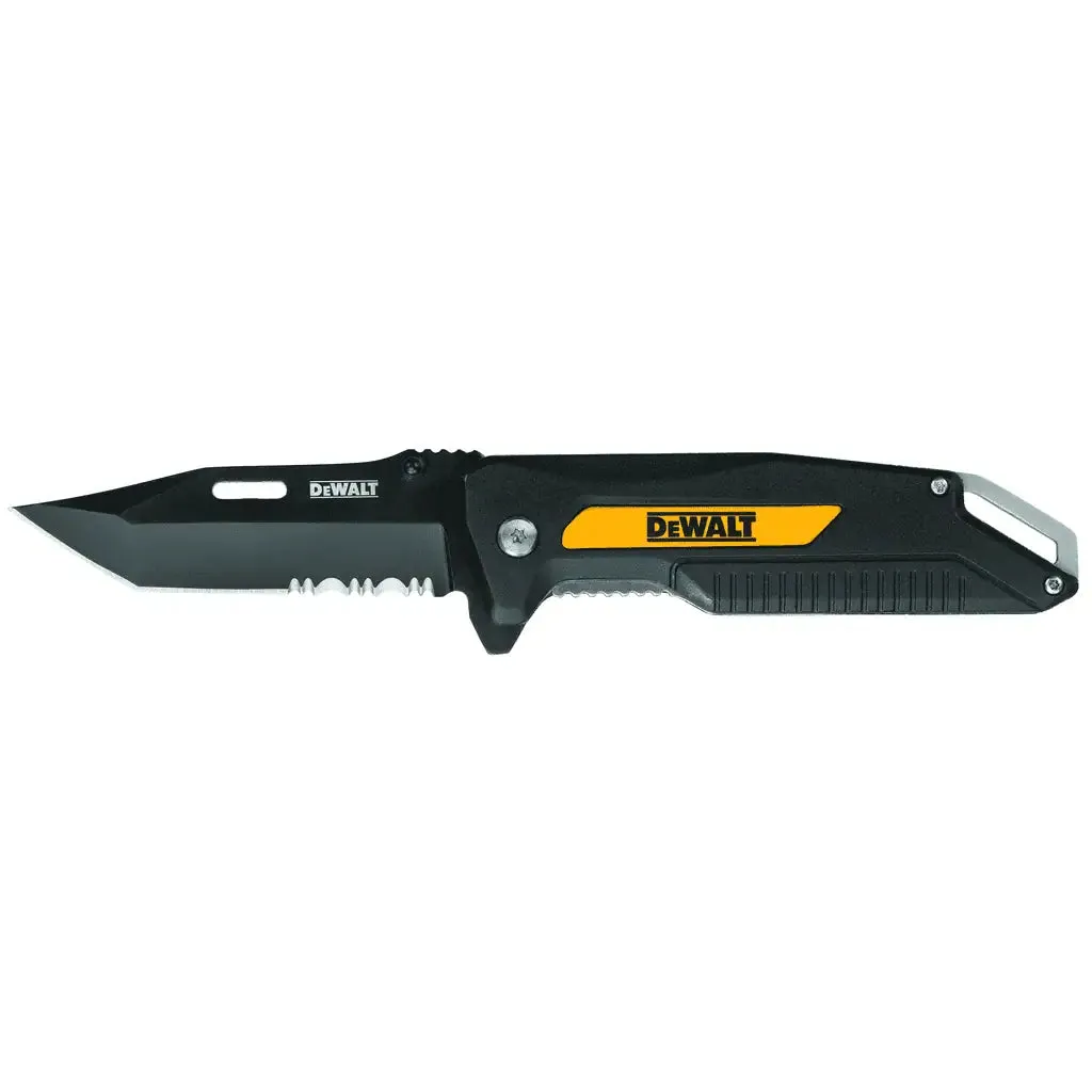 DeWalt Tanto Tip Pocket Folding Knife with Ball-Bearing Assist