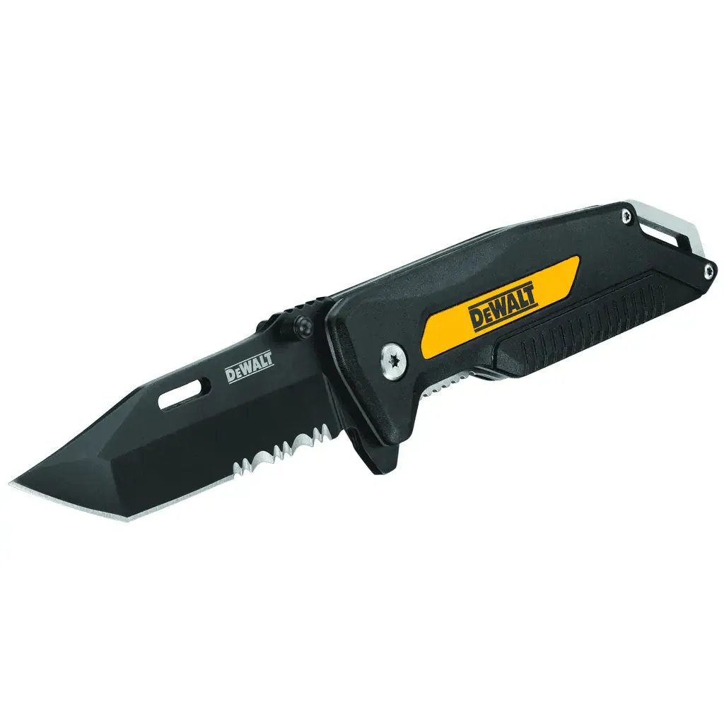 DeWalt Tanto Tip Pocket Folding Knife with Ball-Bearing Assist