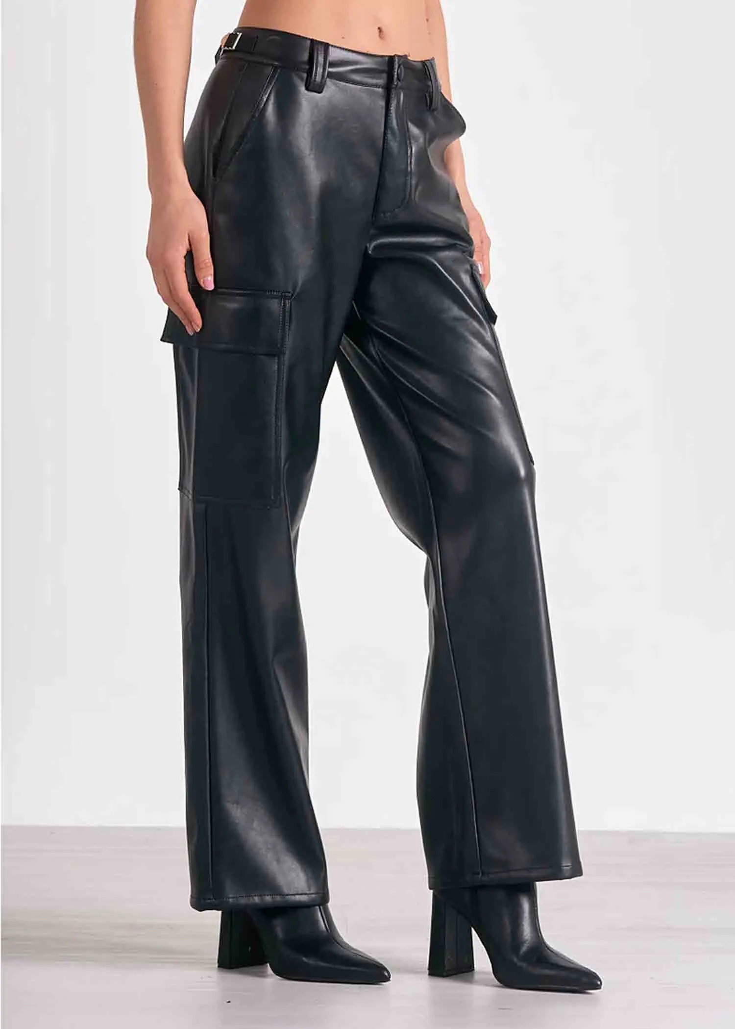 Elan Mantio Faux Leather Pant - FS