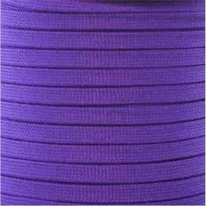 Flat Athletic Laces Custom Length with Tip - Purple (1 Pair Pack) Shoelaces