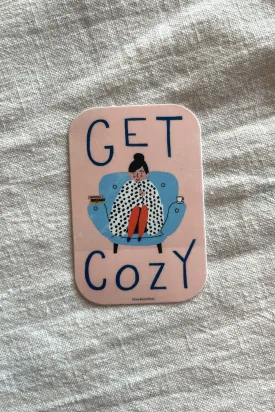 Get Cozy Sticker