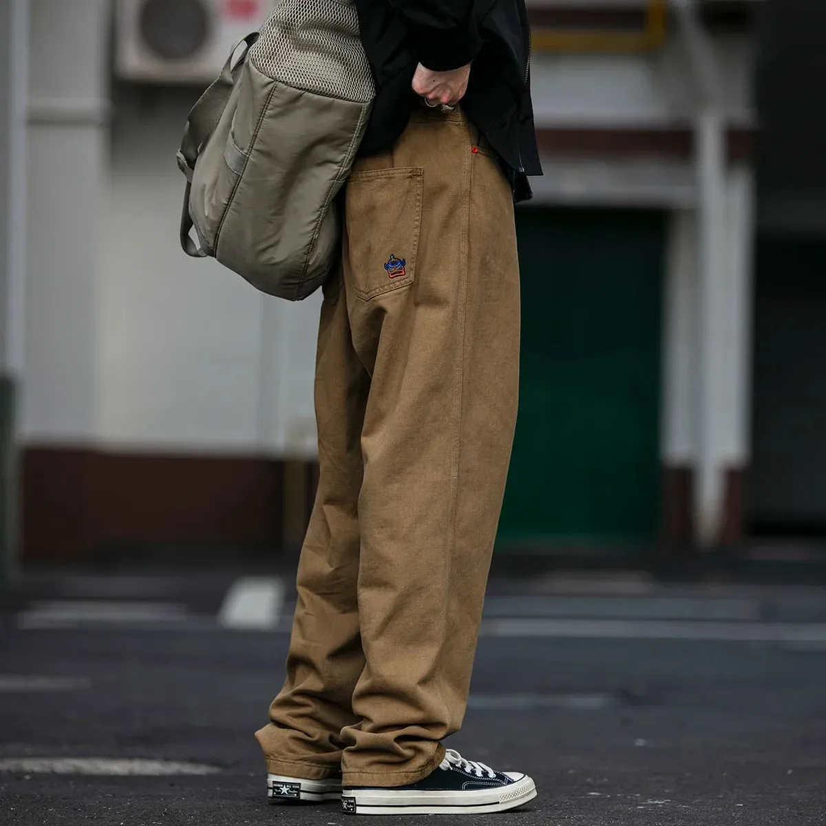 Japanese Streetwear Cargo Pants for Men - High Quality Casual Trousers