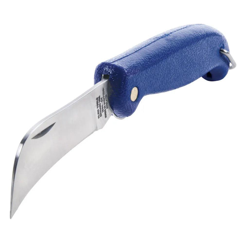 Klein Tools 1550-24 Pocket Knife, 2-3/4" Hawkbill Slitting Blade