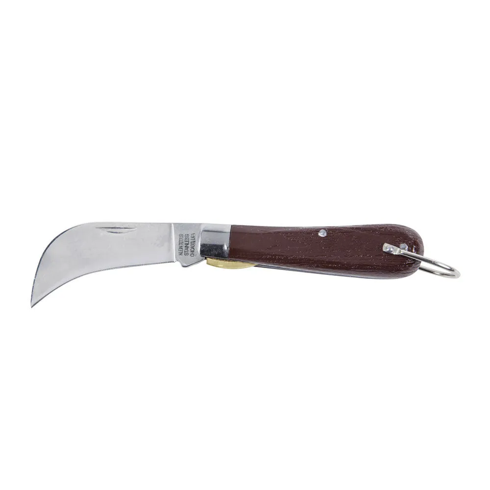 Klein Tools 1550-24 Pocket Knife, 2-3/4" Hawkbill Slitting Blade