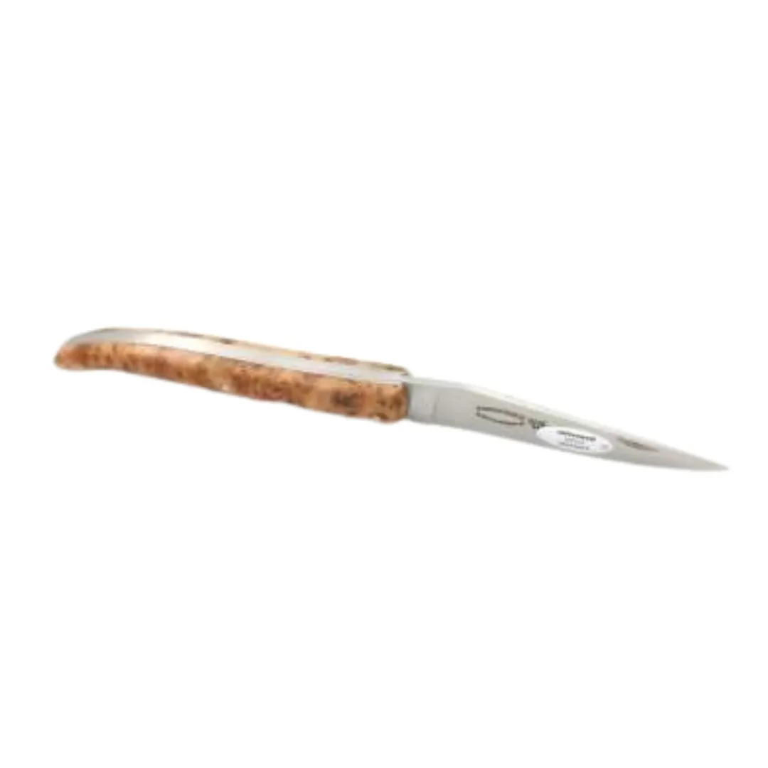 Laguiole En Aubrac Backpacker's Folding Knife (12cm) - Juniper Wood