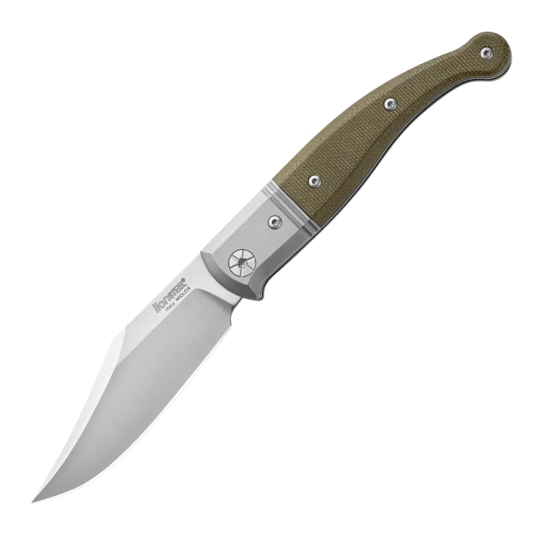 LionSTEEL Gitano Slip Joint Green