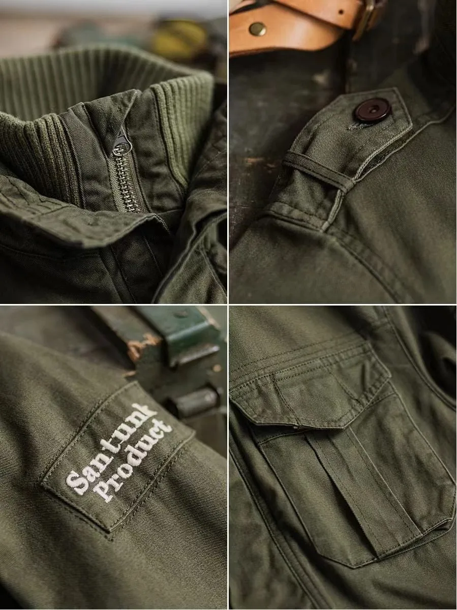 M-65 Jacket Double Collar Military Tactical Style