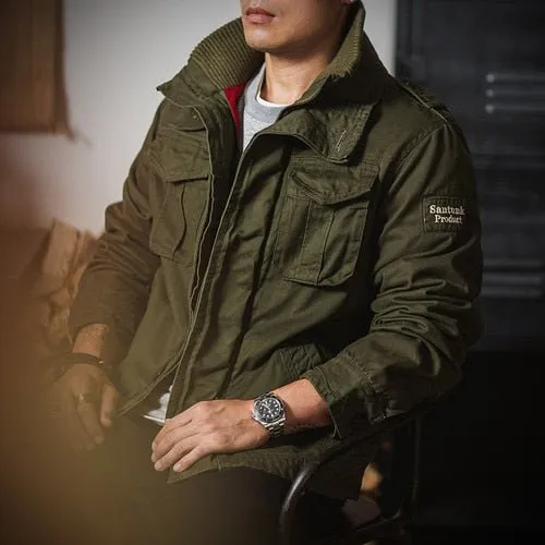 M-65 Jacket Double Collar Military Tactical Style