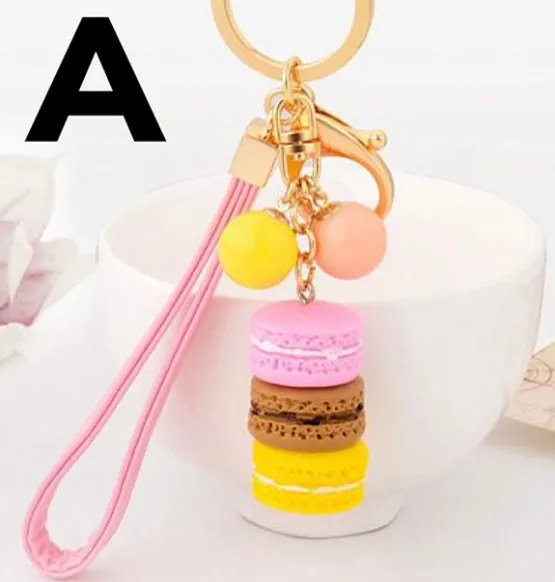 Macaron keychain