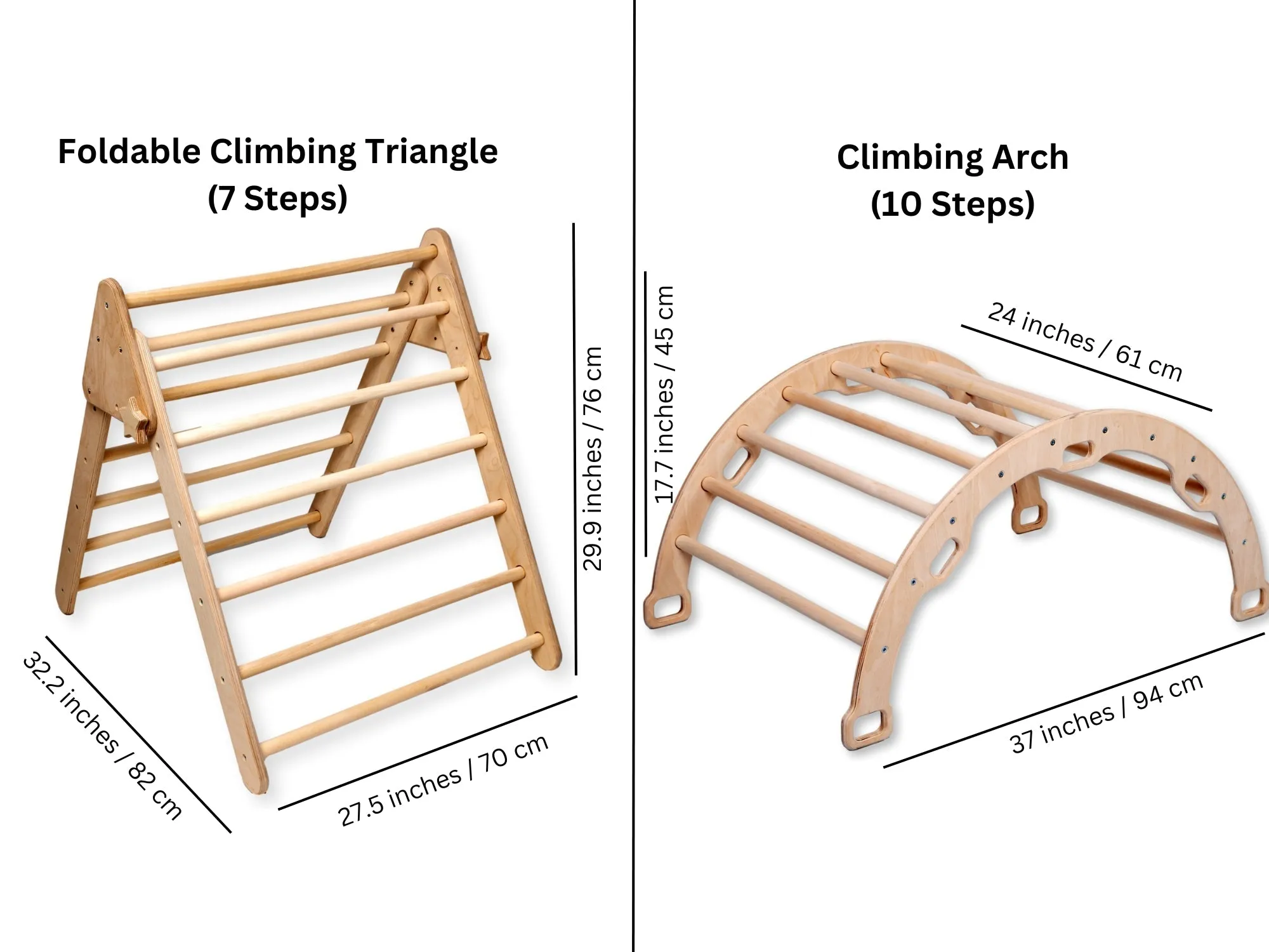 Montessori Climbing Set 5 Pieces | Indoor Playset