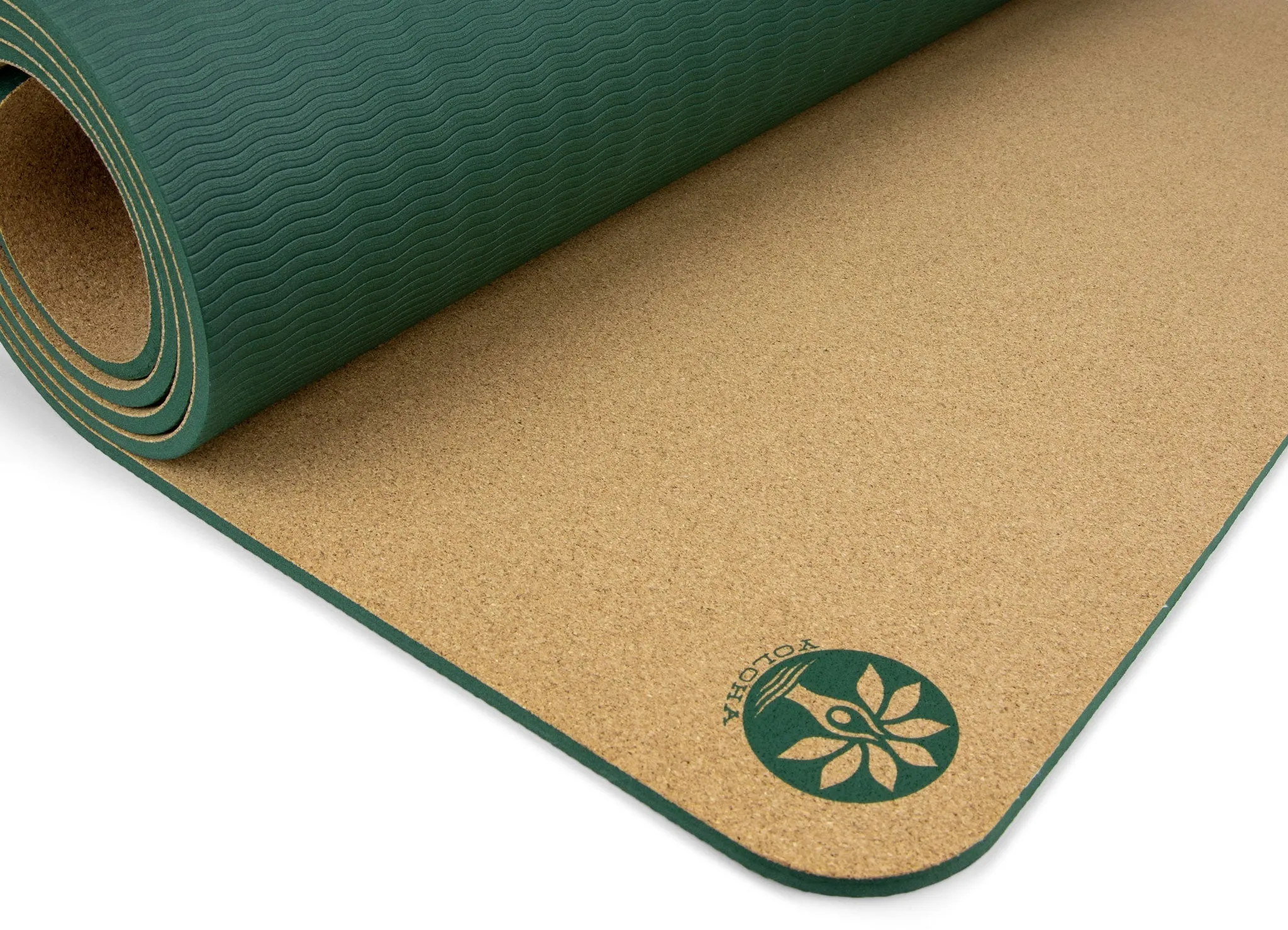 Mountain Magic Aura Cork Yoga Mat   Plant Foam