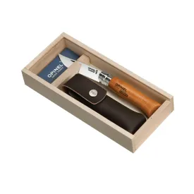 Opinel Classic Originals - Carbon Knife & Pouch Gift