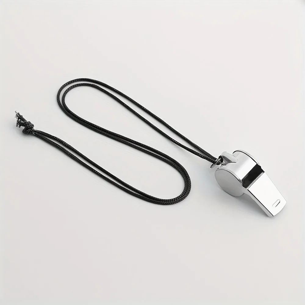 Portable Metal Whistle for Sports Survival  Ideal Training Tool