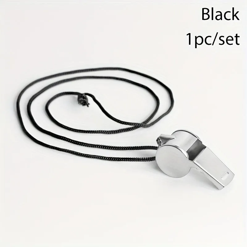 Portable Metal Whistle for Sports Survival  Ideal Training Tool