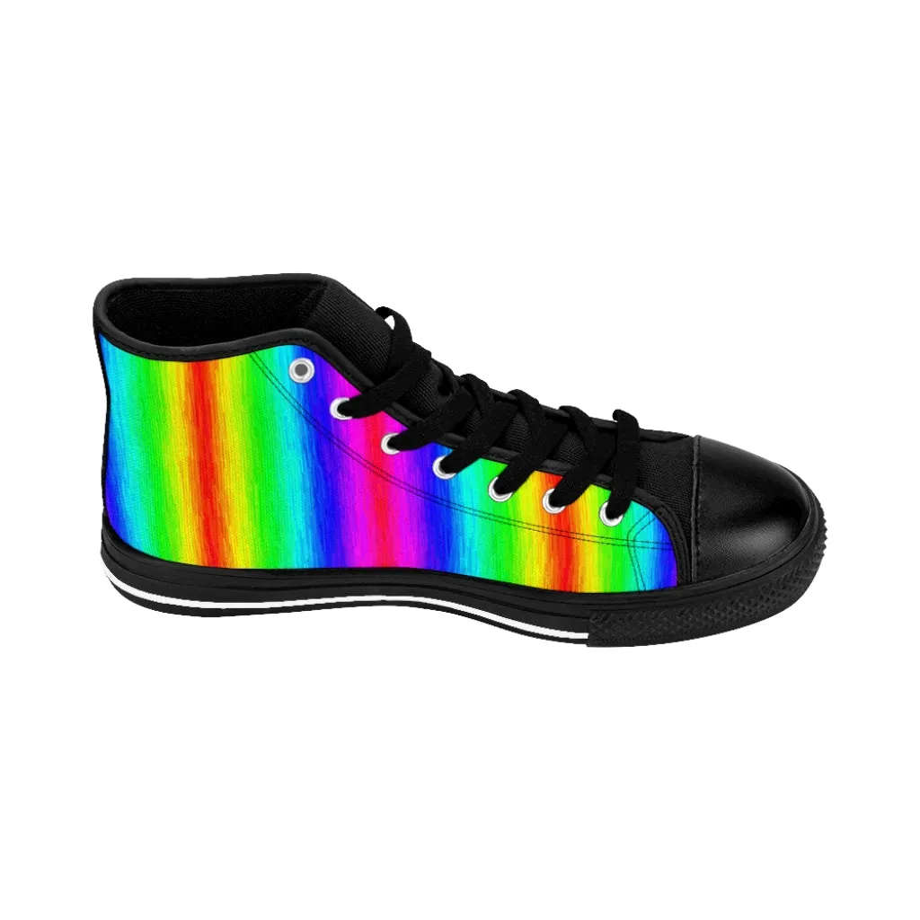 Rainbow Women's High-top Sneakers