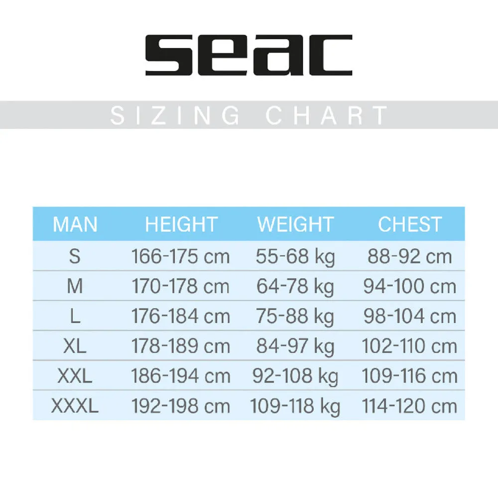 Seac 1.5 mm Men Body-Fit Camo One-Piece Wetsuit