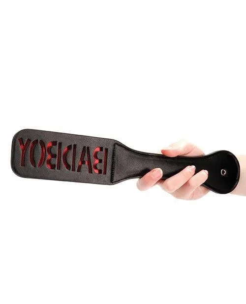 Shots Ouch Bad Boy Paddle - Black