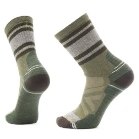 Smartwool Hike Lolo Trail Crew Socks Color: Winter Moss