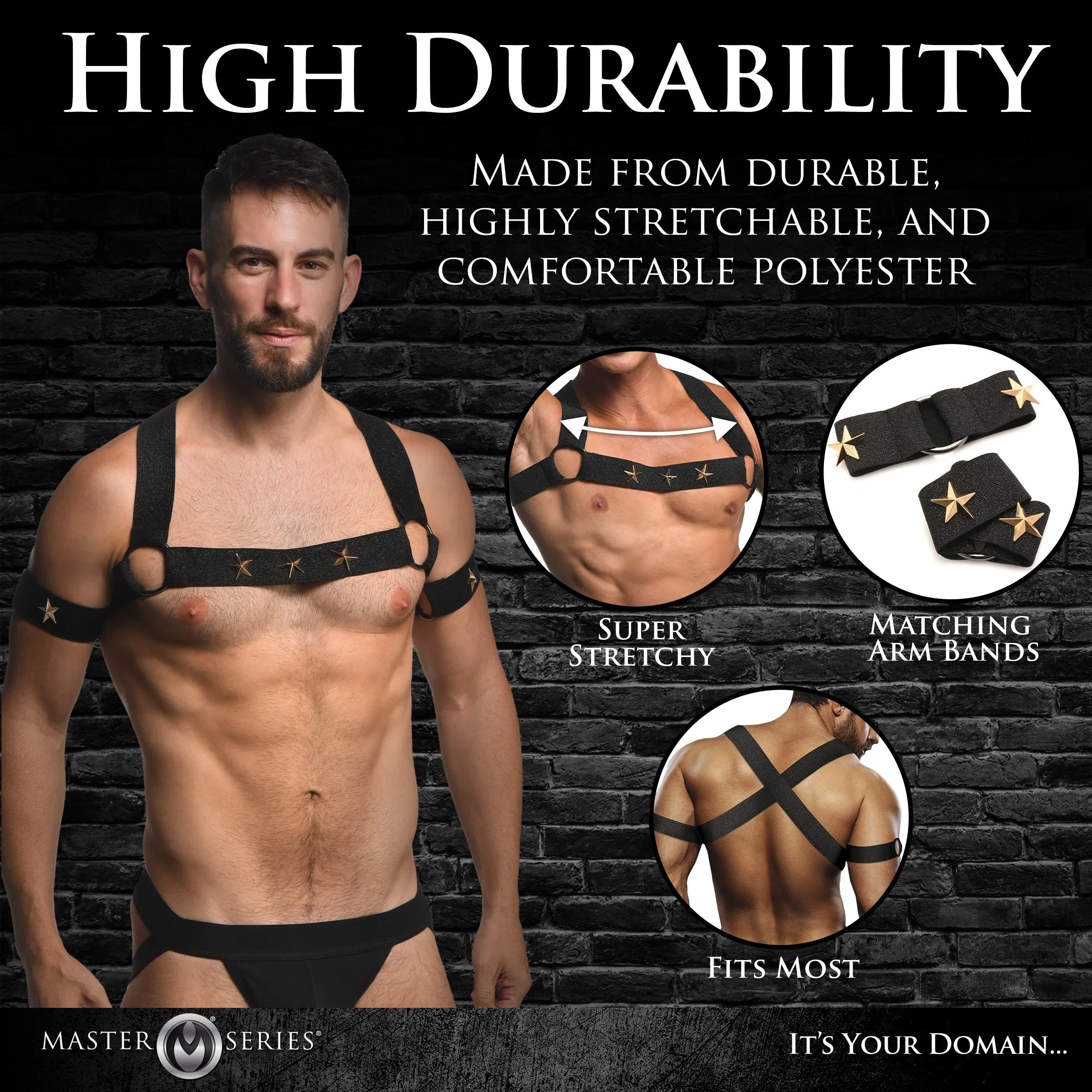 Stretchy Harness and Armbands