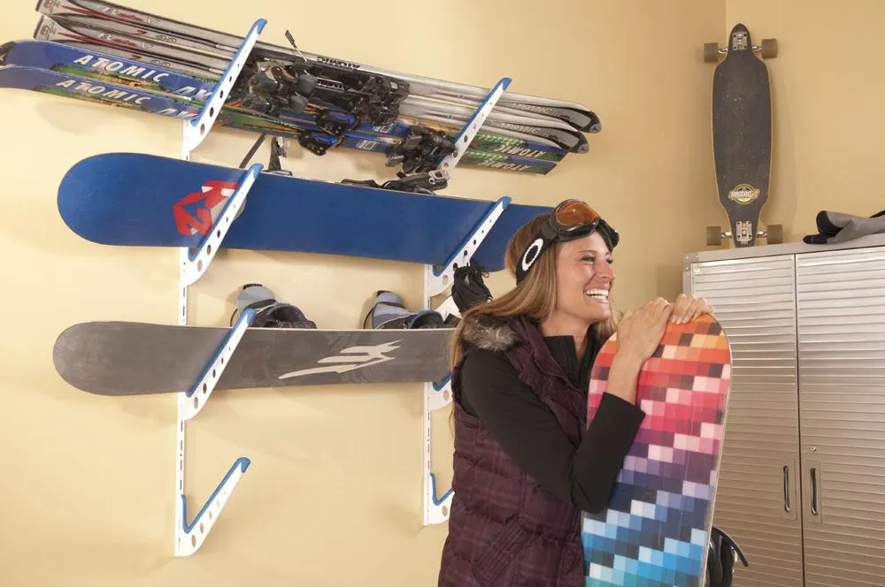 Surfboard Wall Rack - Quad Adjustable