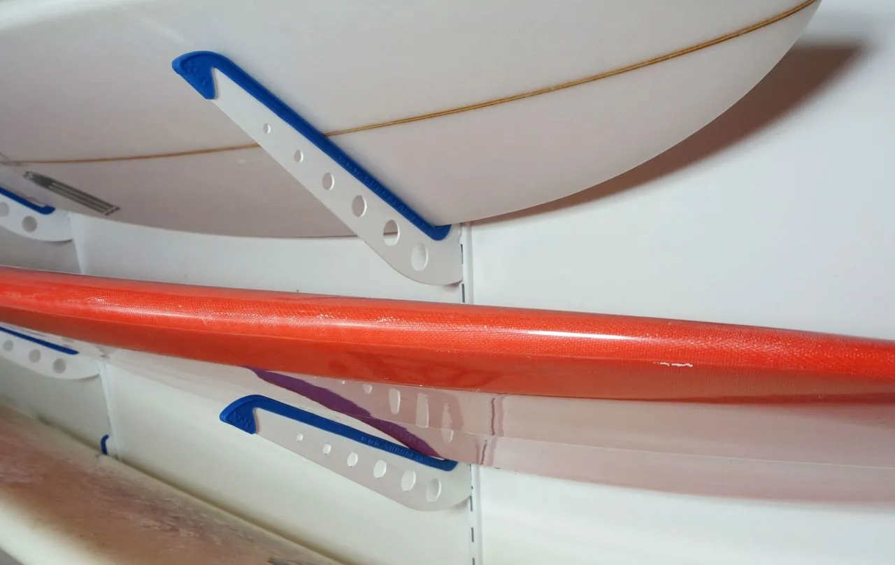 Surfboard Wall Rack - Quad Adjustable