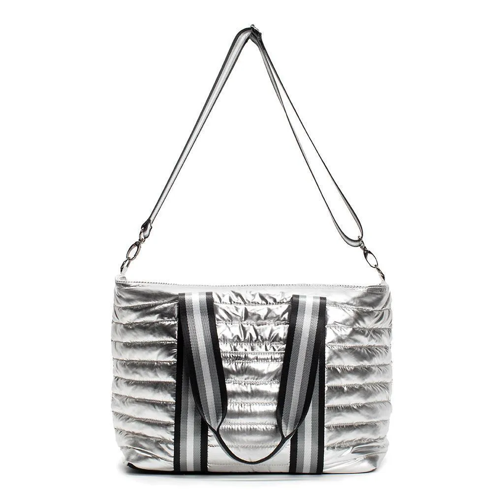 Think Royln - Wingman Tote Bag New Silver Foil