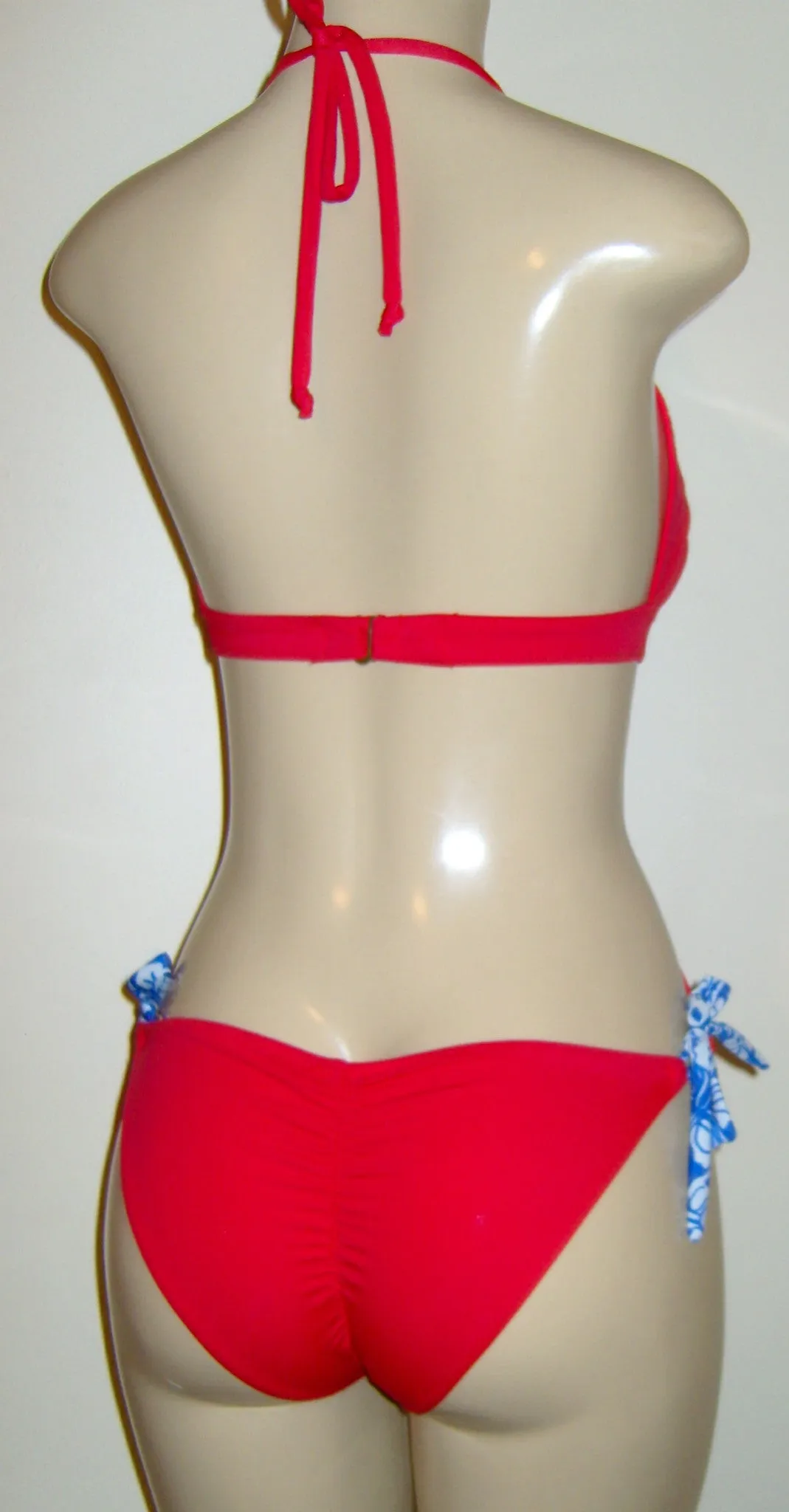 Triangle top monokini with adjustable sides and scrunched butt- Sale Monokini