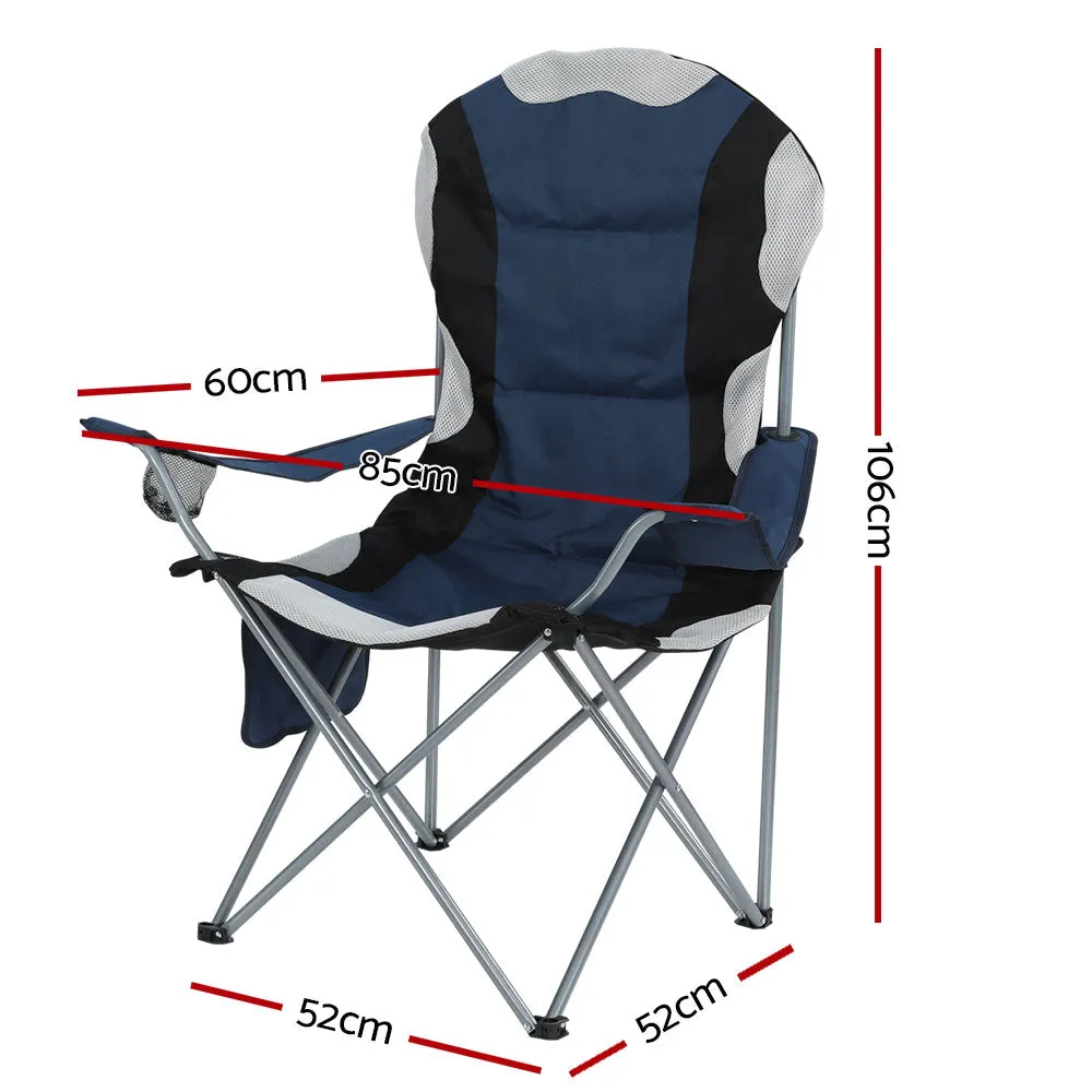 Weisshorn Folding Camping Chairs Set of Two