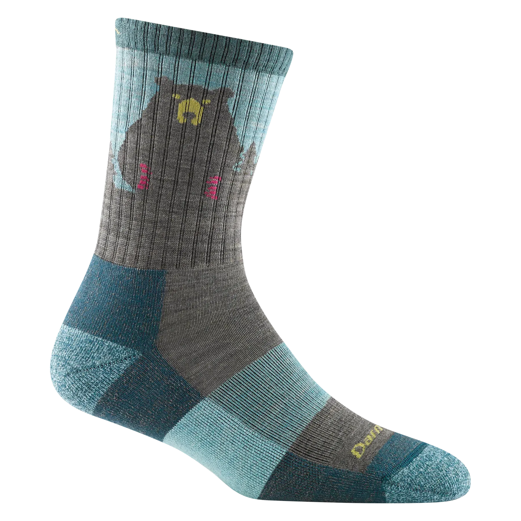 Women's Bear Town Micro Crew Lightweight Hiking Sock