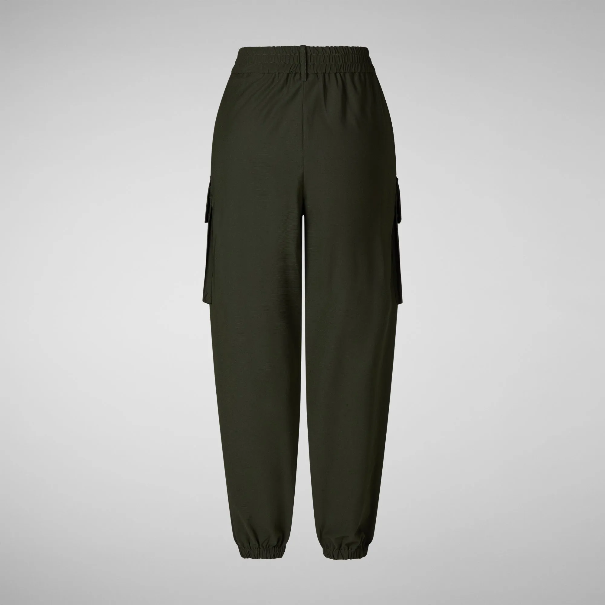 Women's cargo pants Gosy in land green